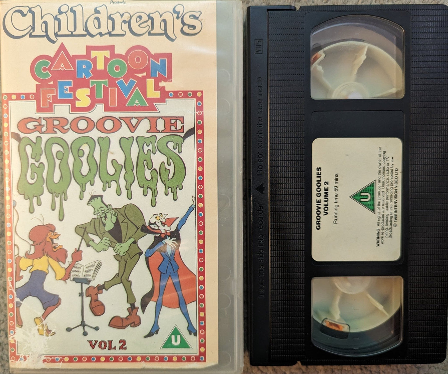 Groove Ghoulies VHS Video - Flippin Retro Video Shop