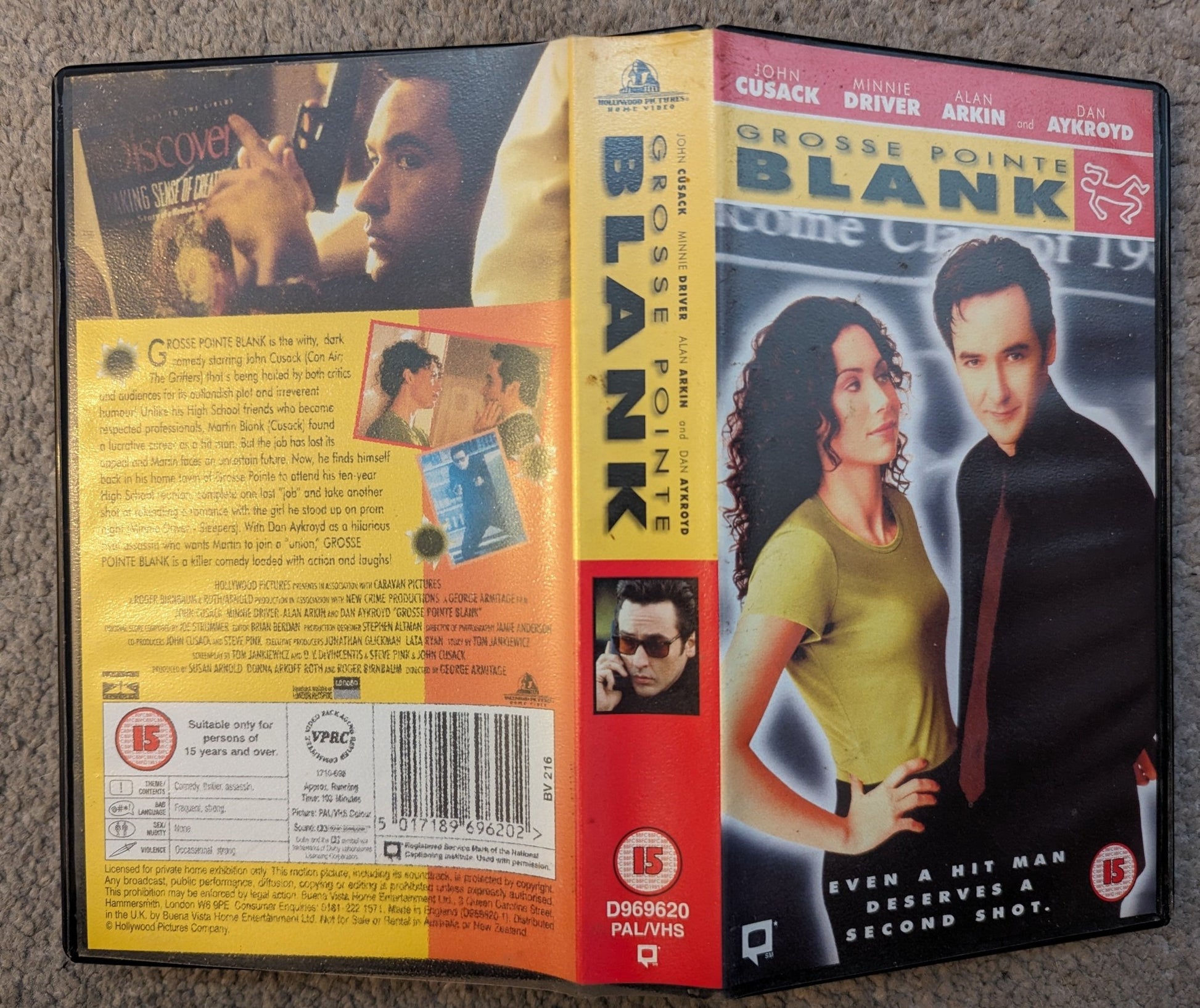 Grosse Pointe Blank (1997) VHS Video - Flippin Retro Video Shop