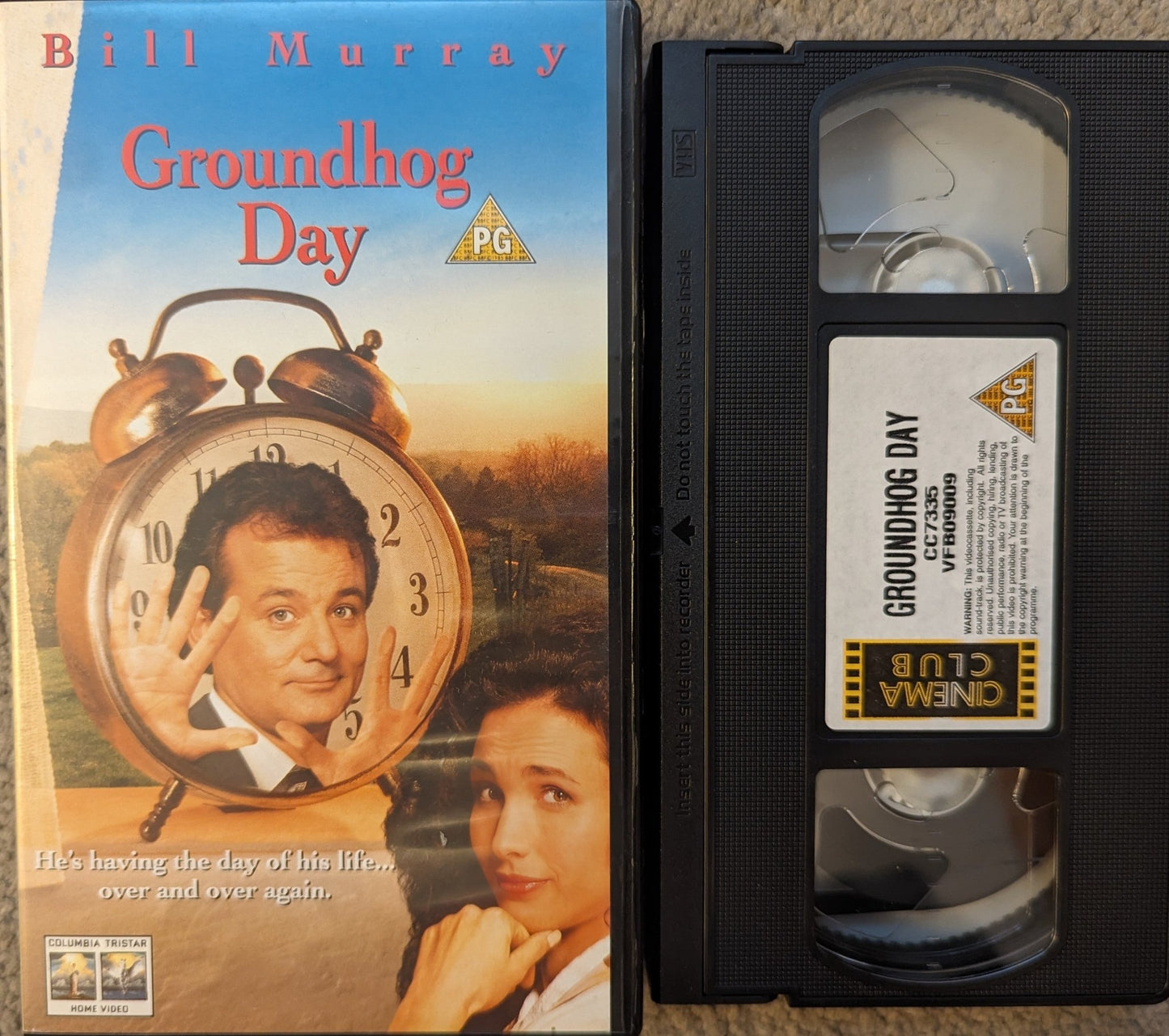 Groundhog Day (1993) VHS Video - Flippin Retro Video Shop