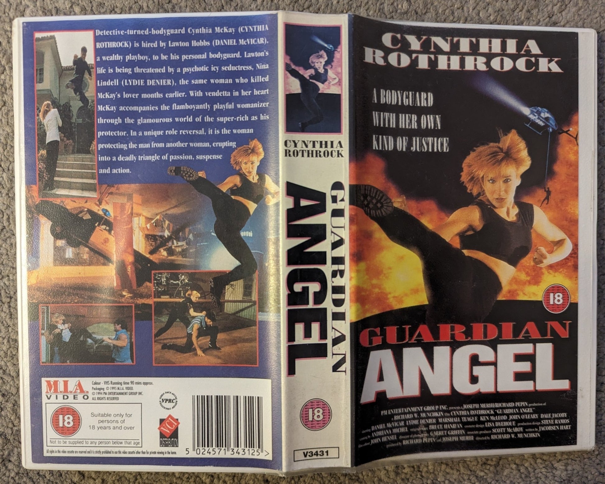 Guardian Angel (1994) VHS Video - Flippin Retro Video Shop