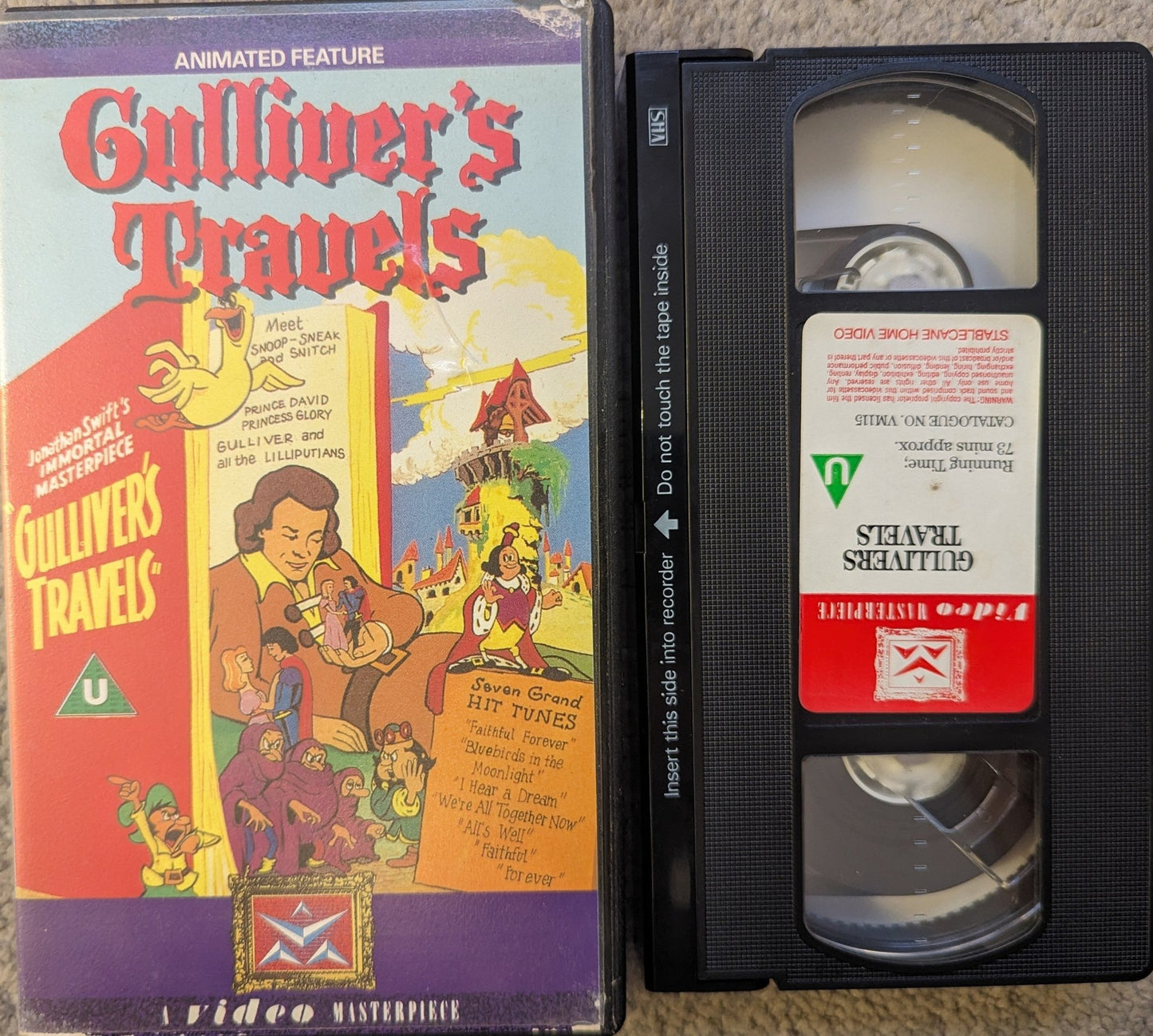 Gulliver's Travels VHS Video - Flippin Retro Video Shop