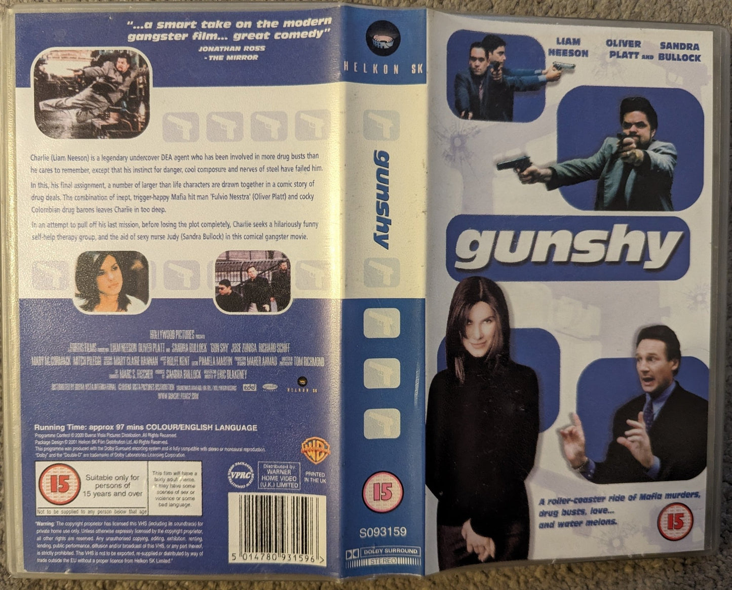 Gunshy (1998) VHS Video *Sealed* - Flippin Retro Video Shop