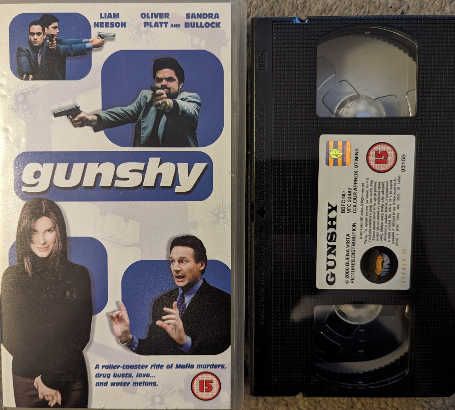 Gunshy (1998) VHS Video *Sealed* - Flippin Retro Video Shop