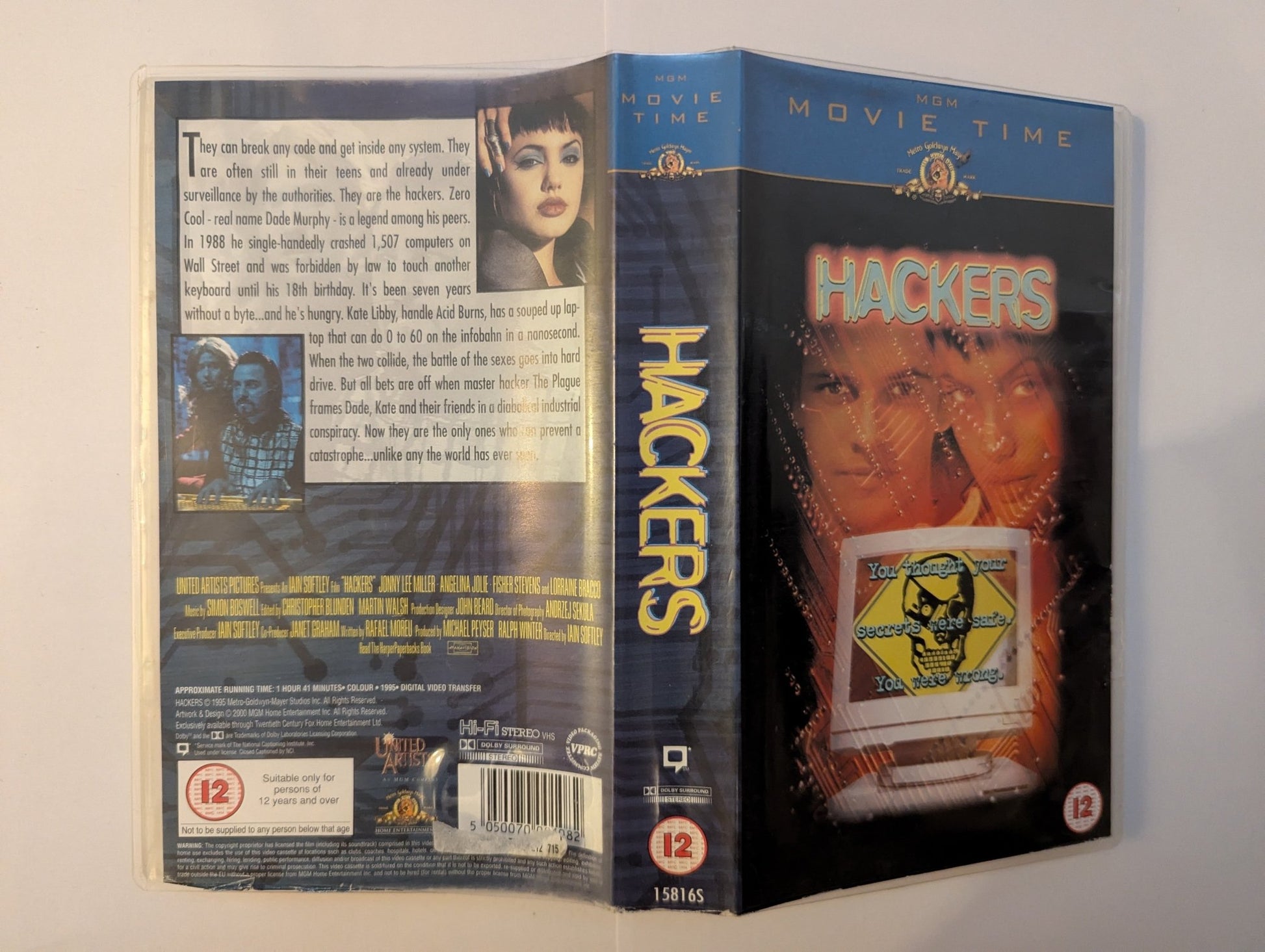 Hackers (1995) VHS Video - Flippin Retro Video Shop