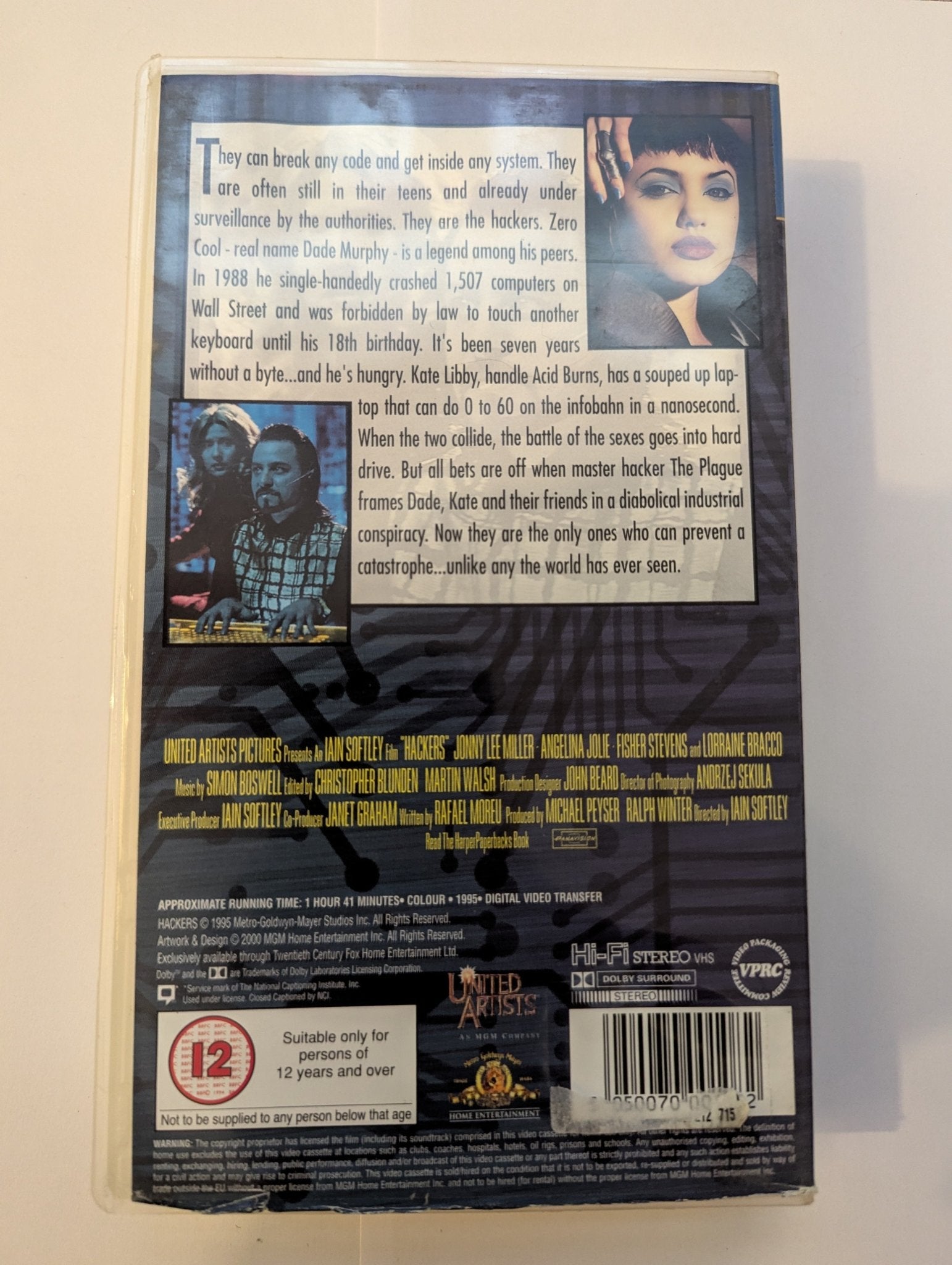 Hackers (1995) VHS Video - Flippin Retro Video Shop