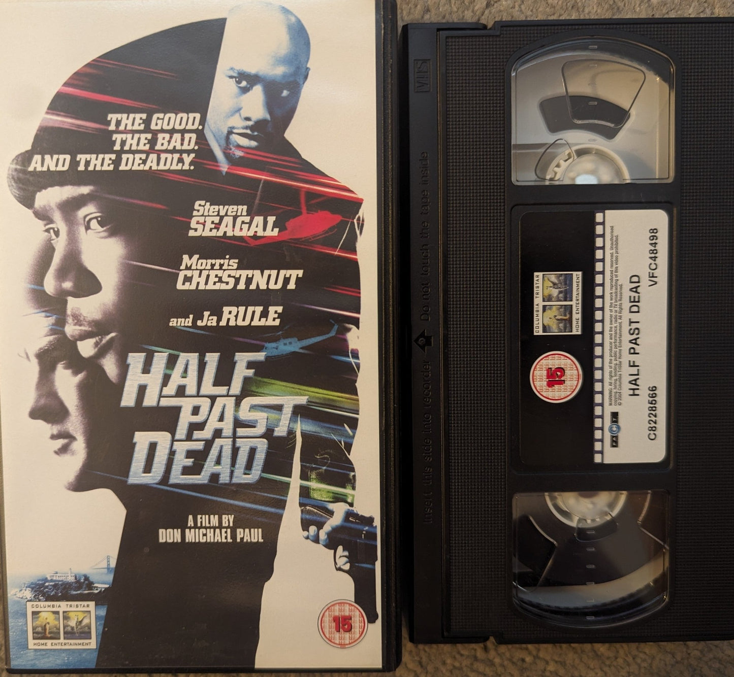 Half Past Dead (2002) VHS Video - Flippin Retro Video Shop