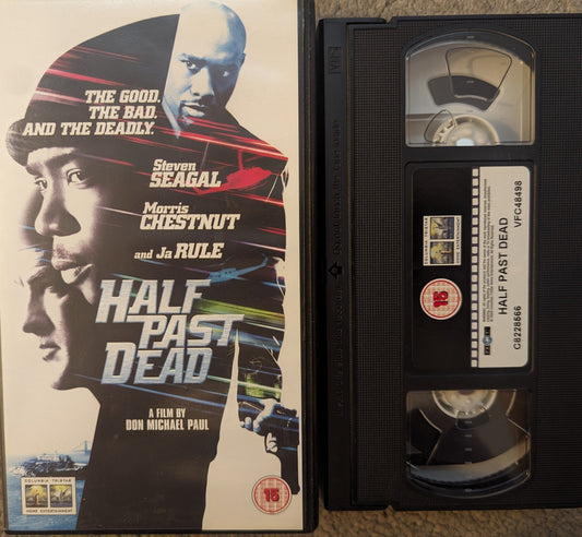 Half Past Dead (2002) VHS Video - Flippin Retro Video Shop