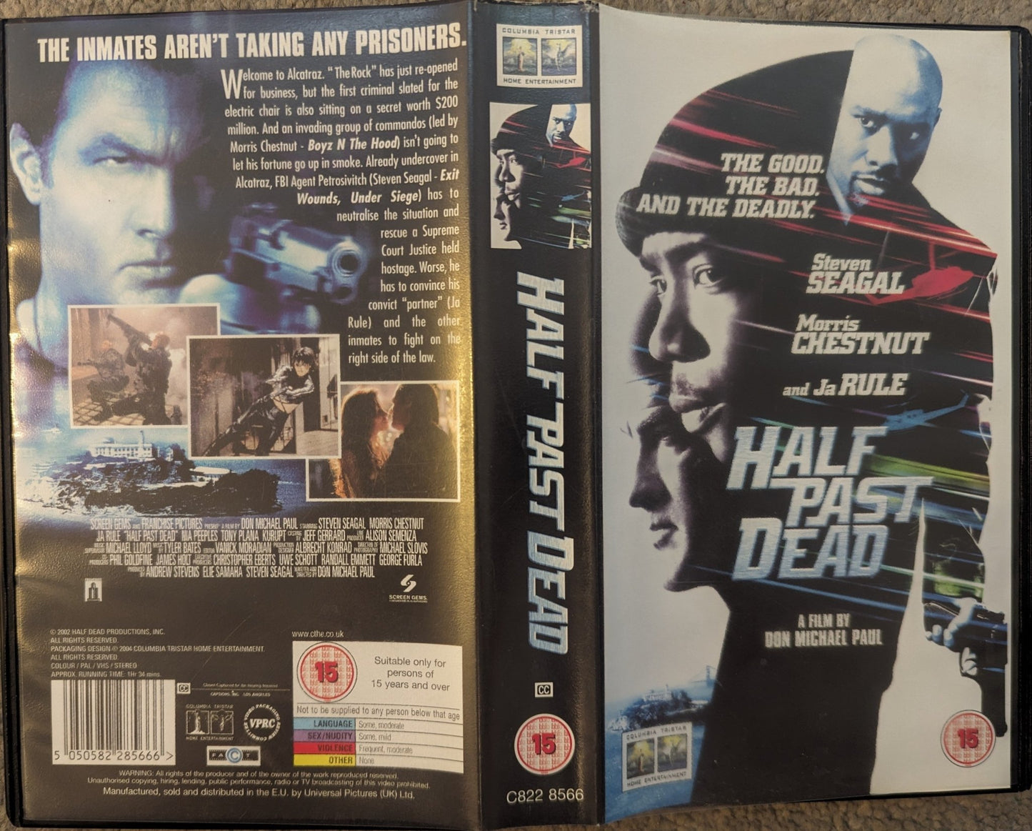 Half Past Dead (2002) VHS Video - Flippin Retro Video Shop