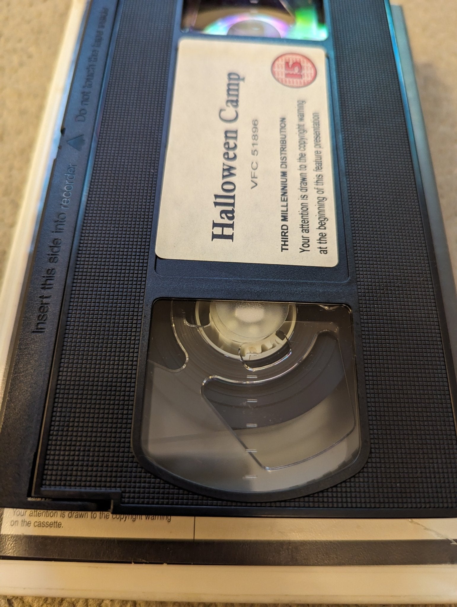 Halloween Camp (2003) VHS Video Ex Rental - Flippin Retro Video Shop