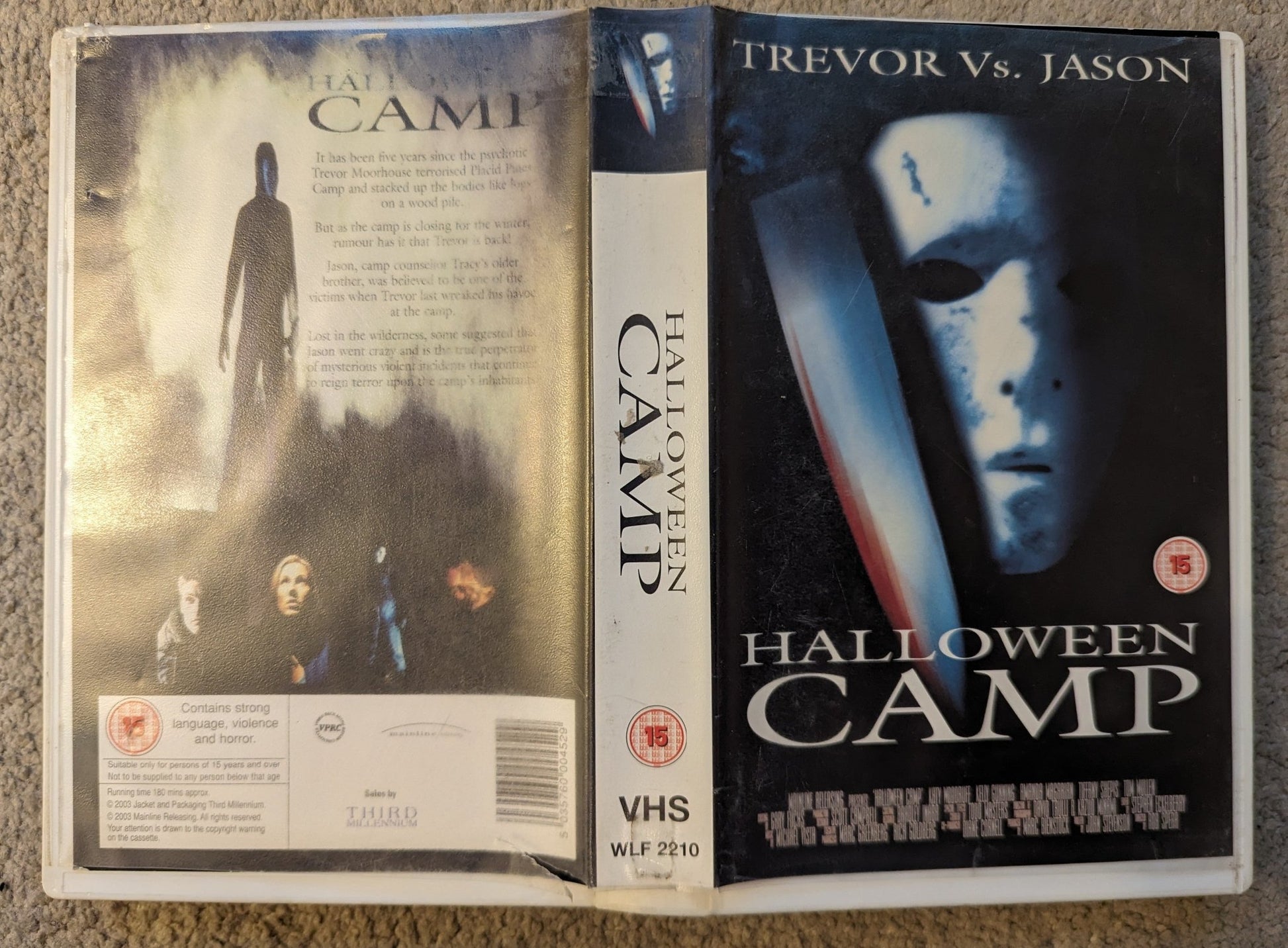 Halloween Camp (2003) VHS Video Ex Rental - Flippin Retro Video Shop