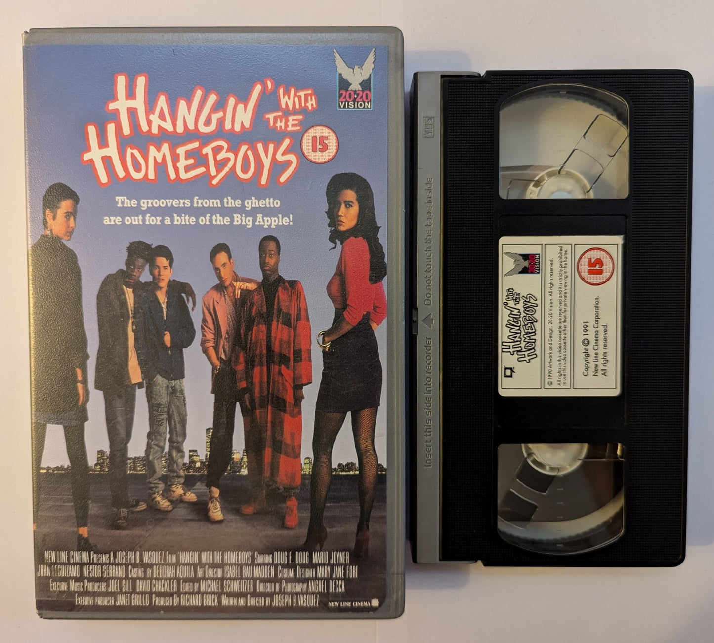 Hangin' With The Homeboy's (1991) VHS Video Ex Rental - Flippin Retro Video Shop