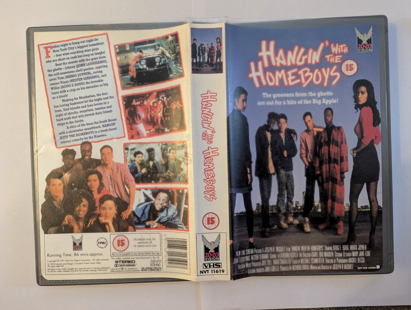 Hangin' With The Homeboy's (1991) VHS Video Ex Rental - Flippin Retro Video Shop