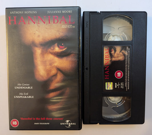 Hannibal (2001) VHS Video - Flippin Retro