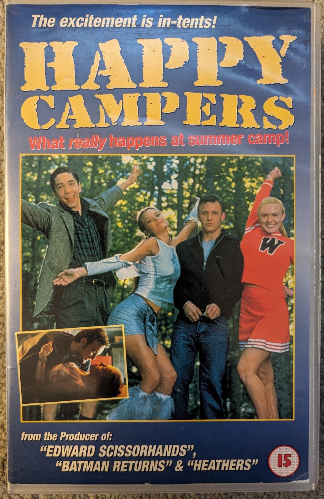 Happy Campers (2001) VHS Video Ex Rental - Flippin Retro Video Shop