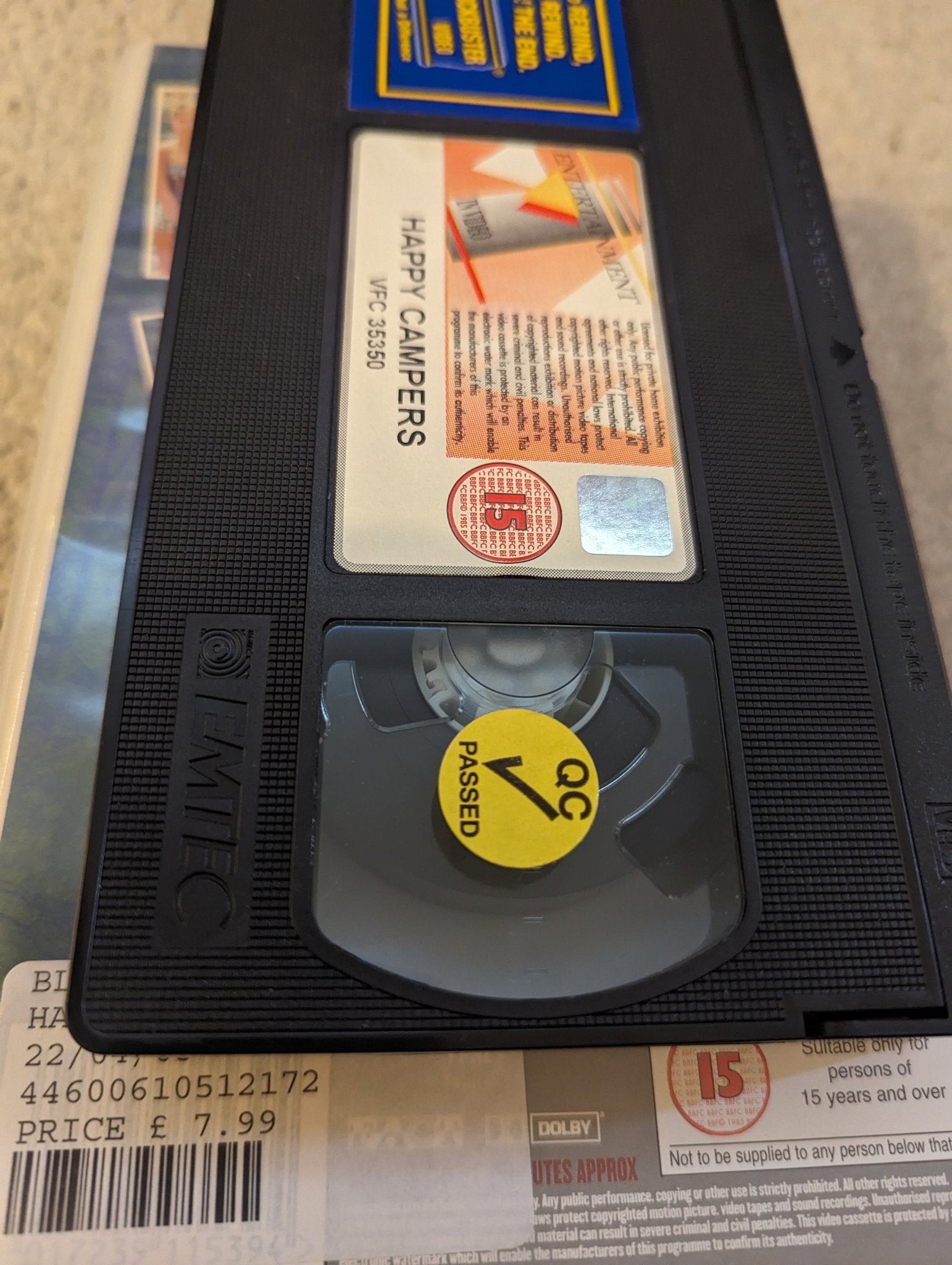 Happy Campers (2001) VHS Video Ex Rental - Flippin Retro Video Shop