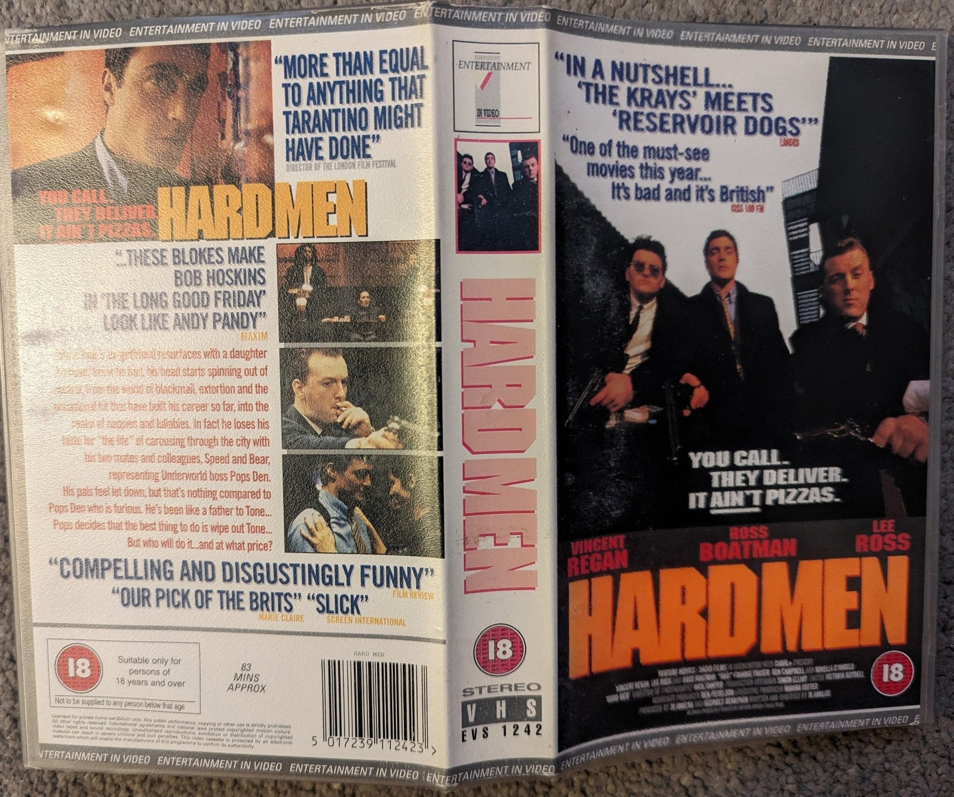 Hardmen (1997) VHS Video - Flippin Retro Video Shop