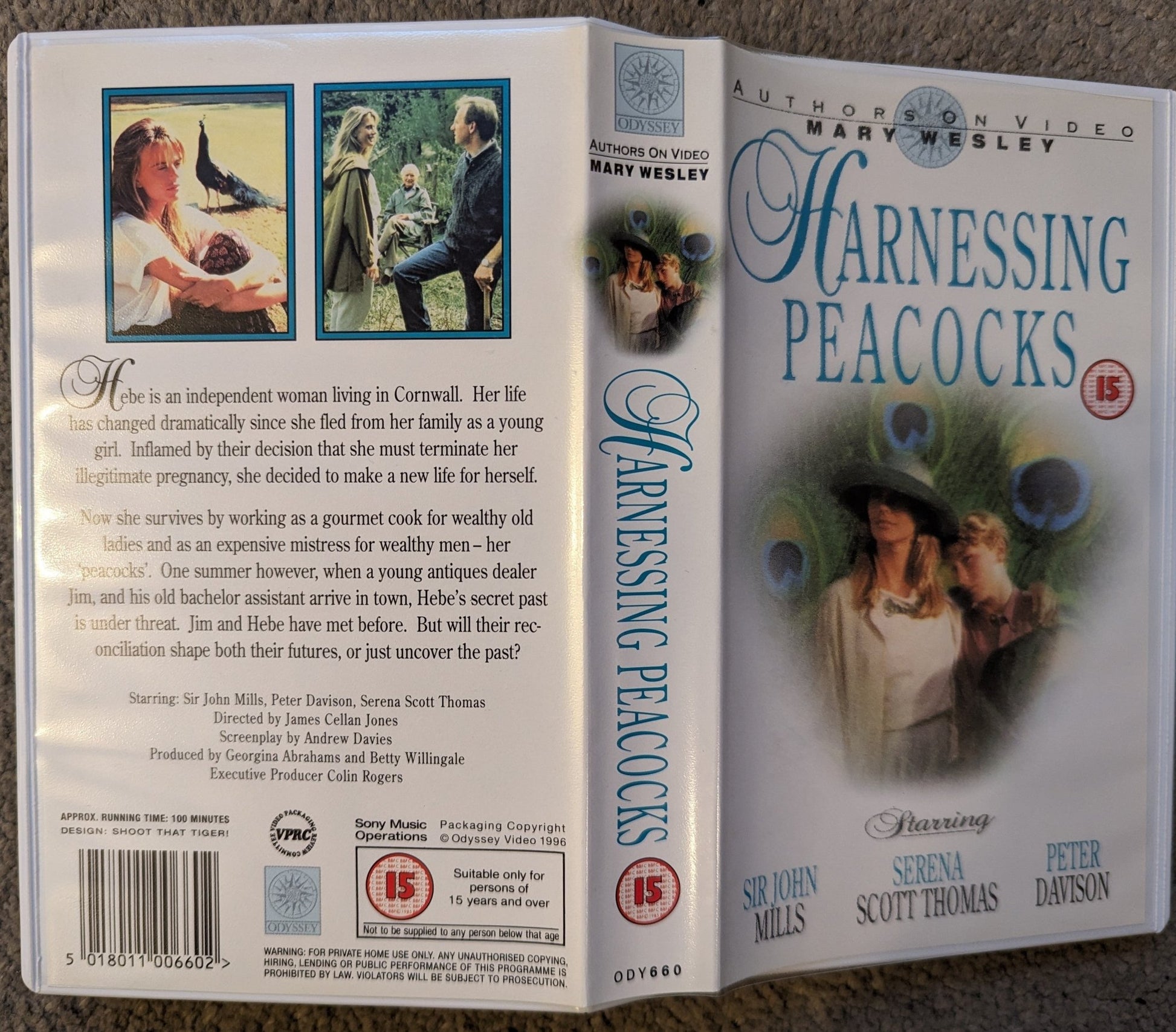 Harnessing Peacocks VHS Video - Flippin Retro Video Shop