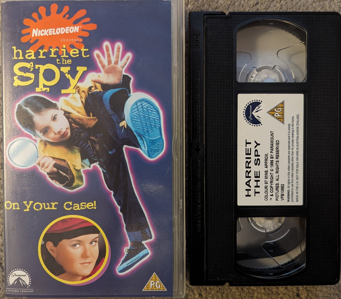 Harriet The Spy (1996) VHS Video - Flippin Retro Video Shop