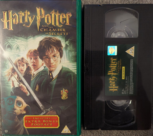 Harry Potter and the Chamber Of Secrets (2002) VHS Video *Sealed* - Flippin Retro Video Shop