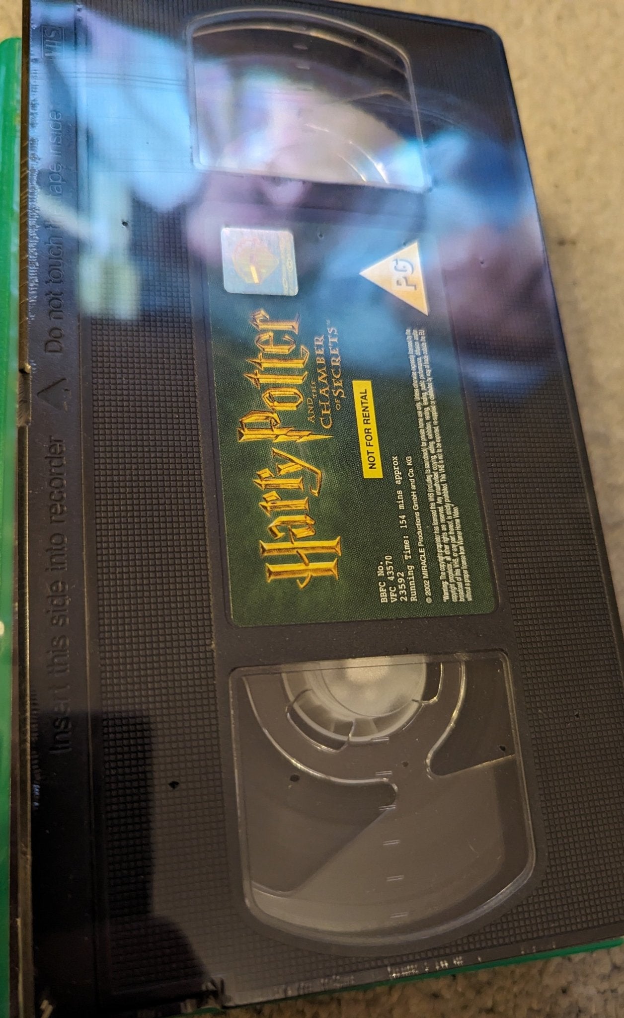 Harry Potter and the Chamber Of Secrets (2002) VHS Video *Sealed* - Flippin Retro Video Shop