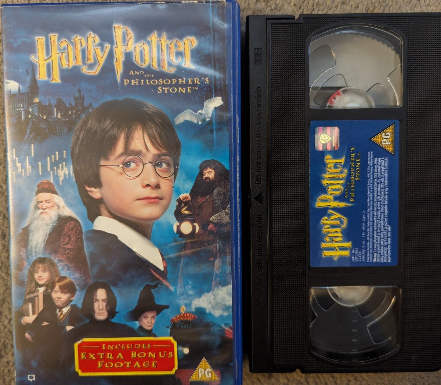 Harry Potter And The Philosophers Stone (2001) VHS Video - Flippin Retro Video Shop