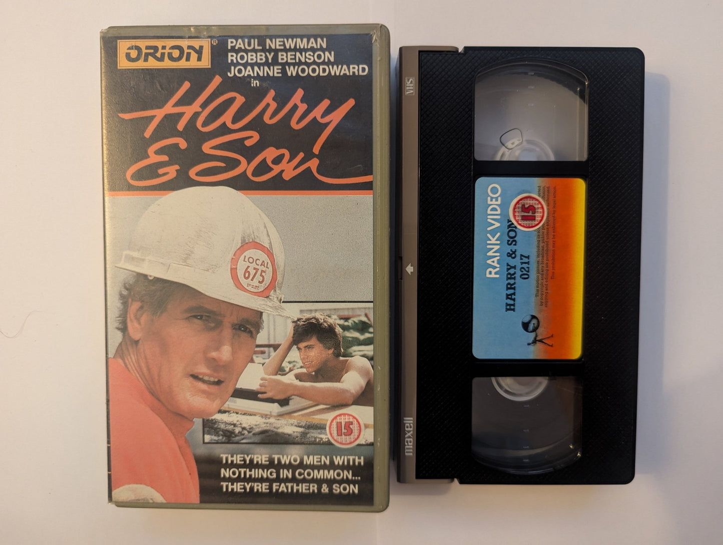 Harry & Son (1984) VHS Video - Flippin Retro Video Shop