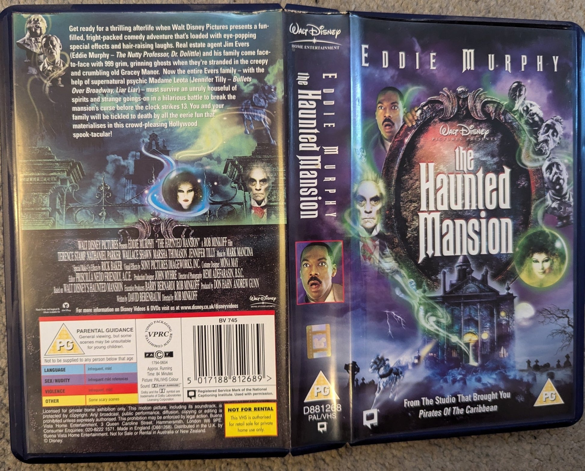 Haunted Mansion (2003) VHS Video - Flippin Retro Video Shop