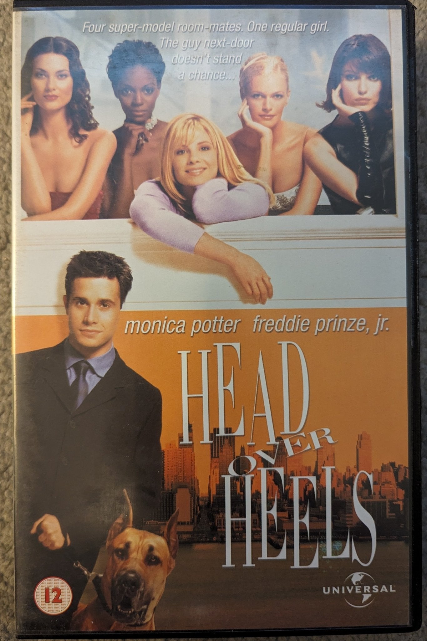 Head Over Heels (2001) VHS Video Ex Rental - Flippin Retro Video Shop