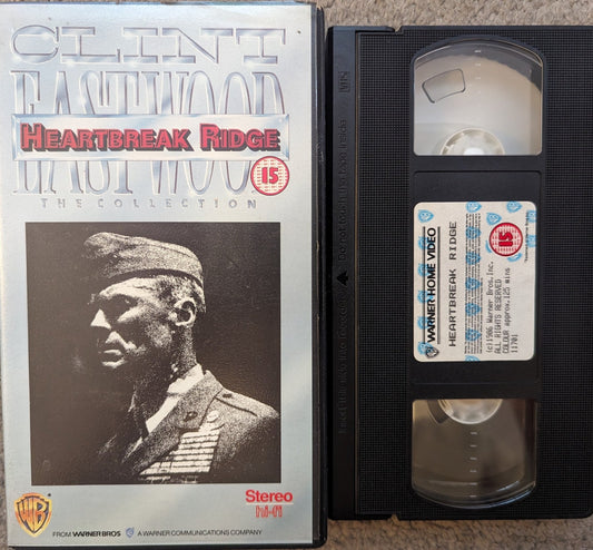 Heartbreak Ridge (1986) VHS Video - Flippin Retro Video Shop