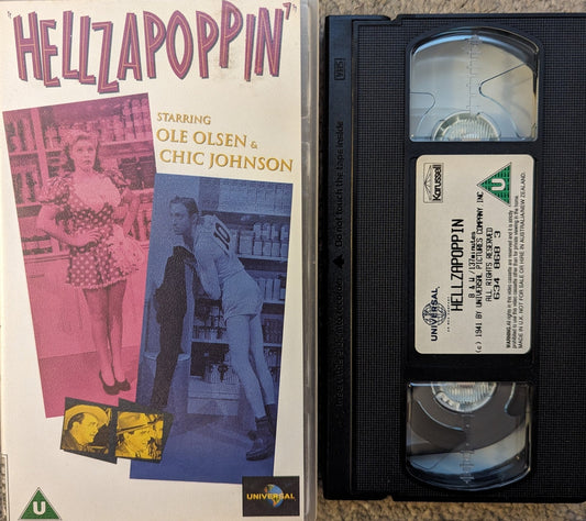 Hellzapoppin' (1941) VHS Video - Flippin Retro Video Shop