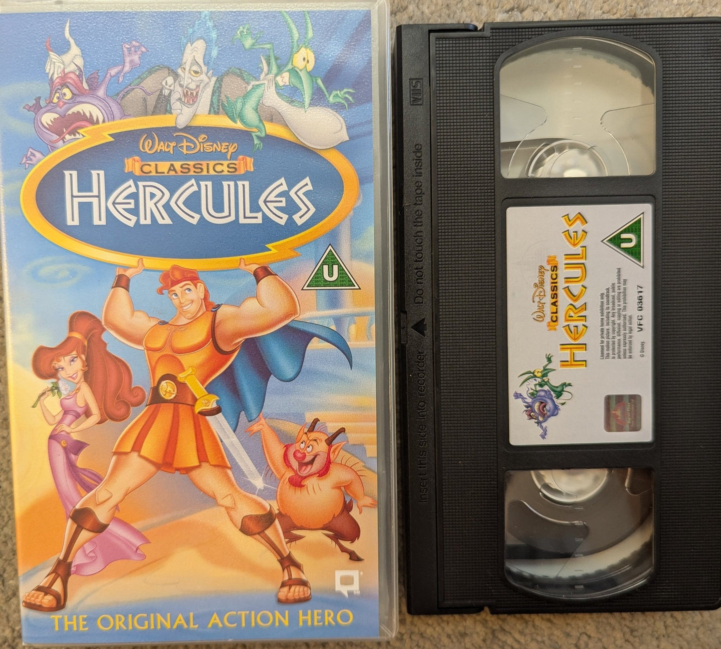 Hercules (1997) VHS Video - Flippin Retro Video Shop