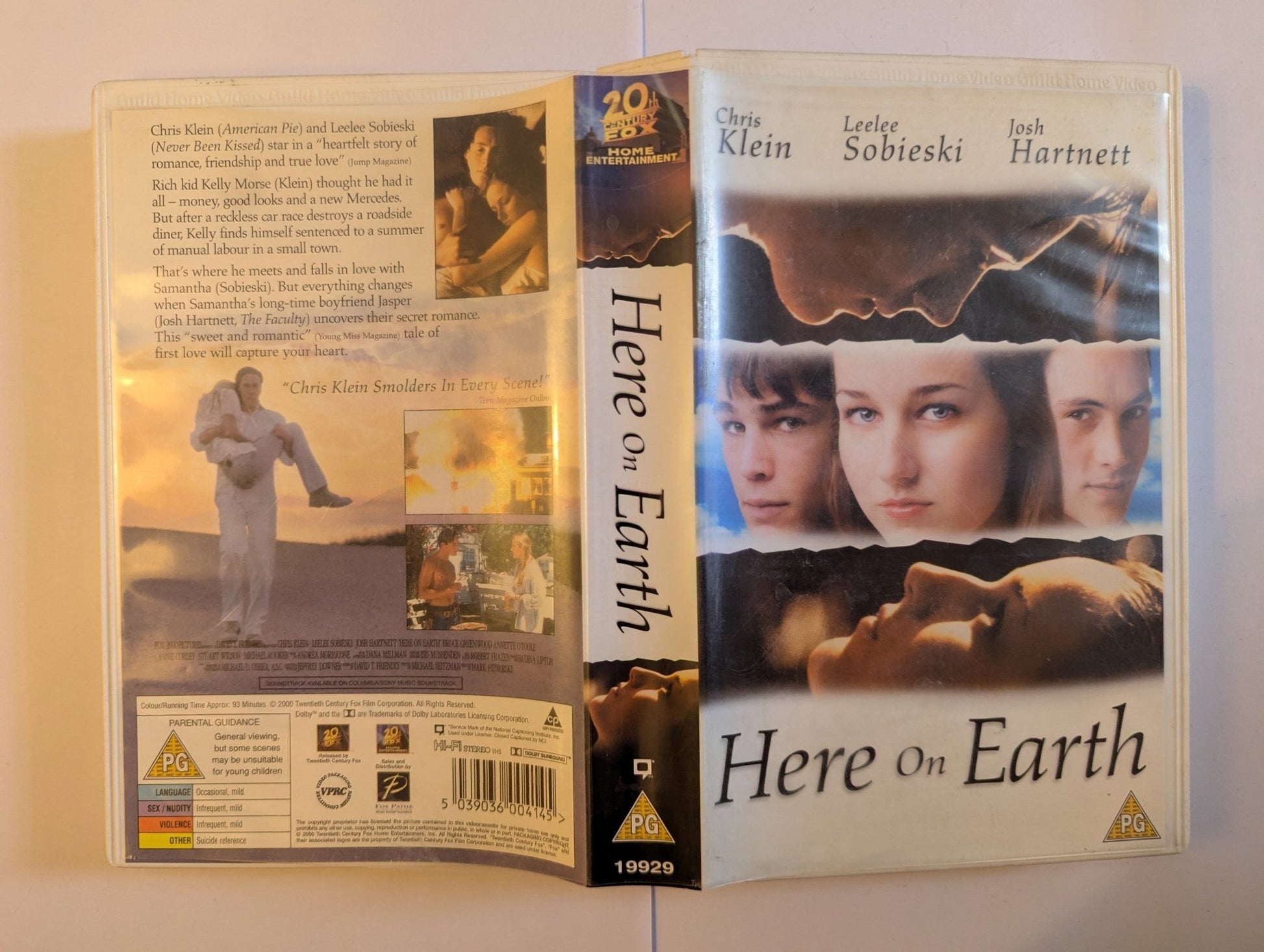 Here On Earth (2000) VHS Video Ex Rental - Flippin Retro Video Shop