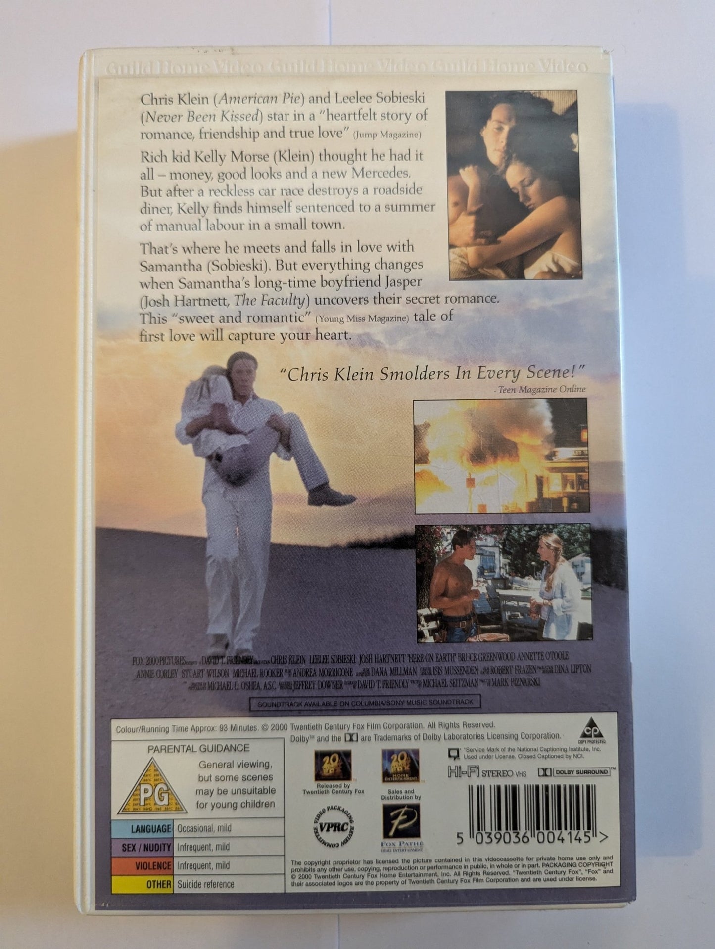 Here On Earth (2000) VHS Video Ex Rental - Flippin Retro Video Shop