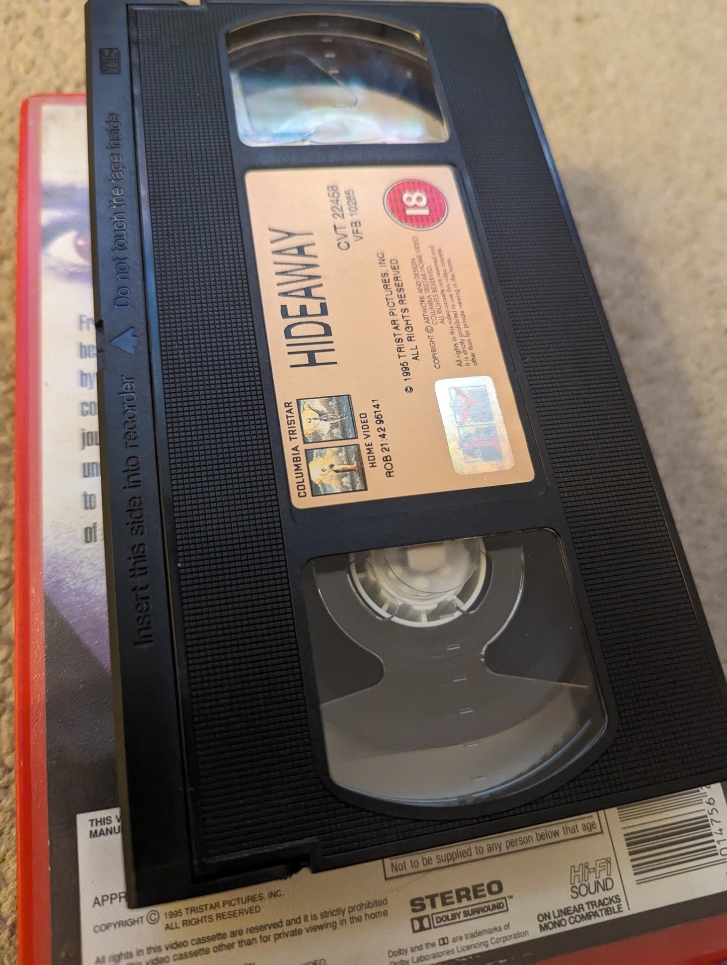 Hideaway (1995) VHS Video Ex Rental - Flippin Retro Video Shop