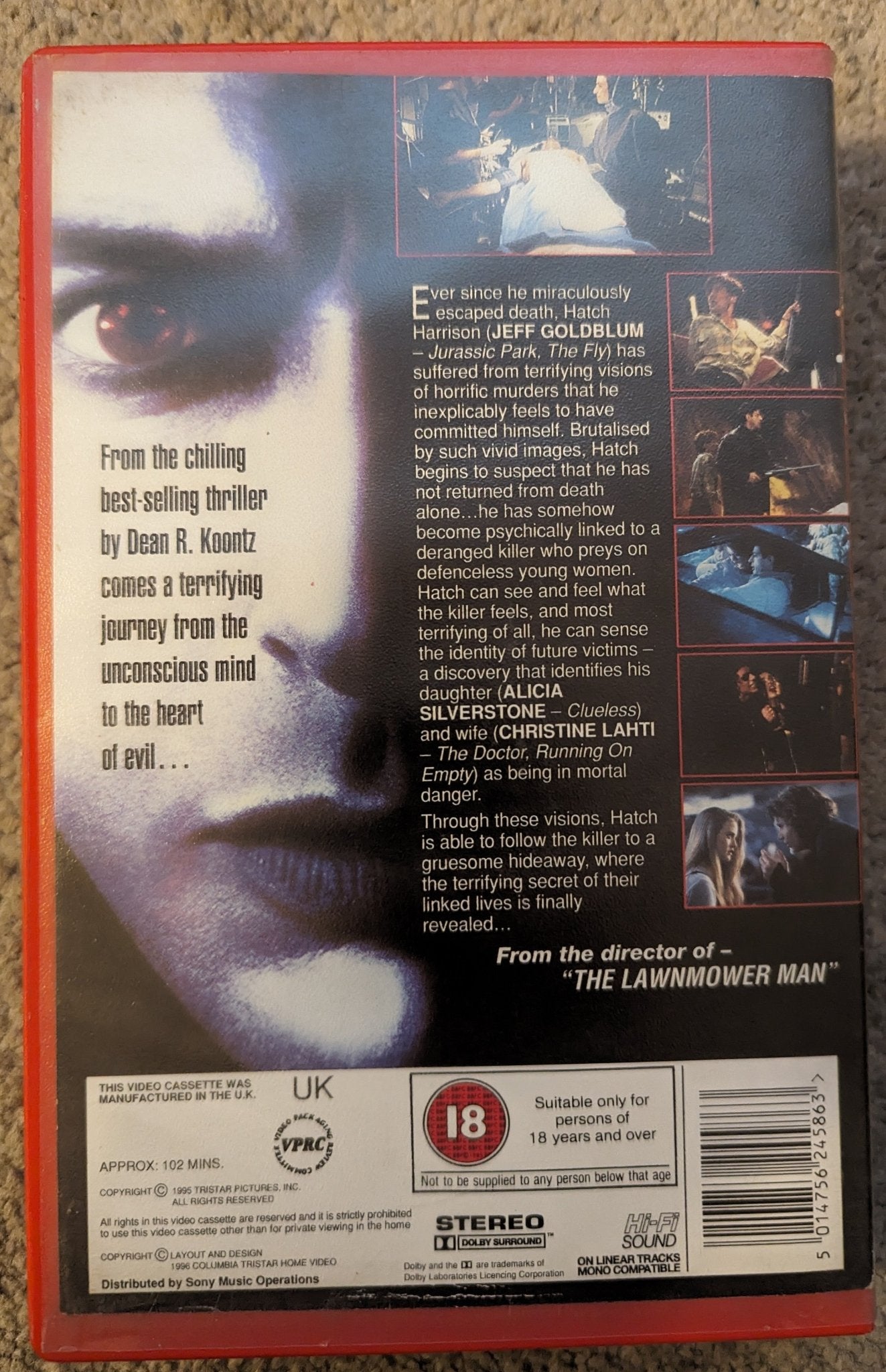 Hideaway (1995) VHS Video Ex Rental - Flippin Retro Video Shop