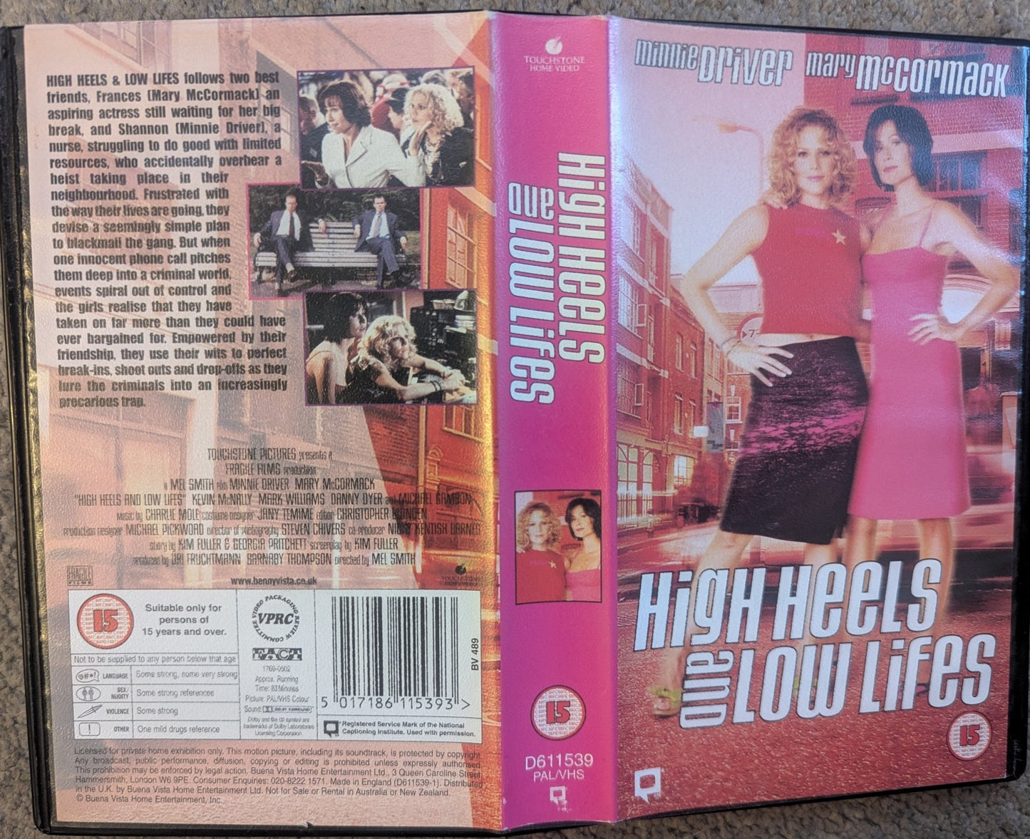 High Heels and Low Lifes (2000) VHS Video *Sealed* - Flippin Retro Video Shop