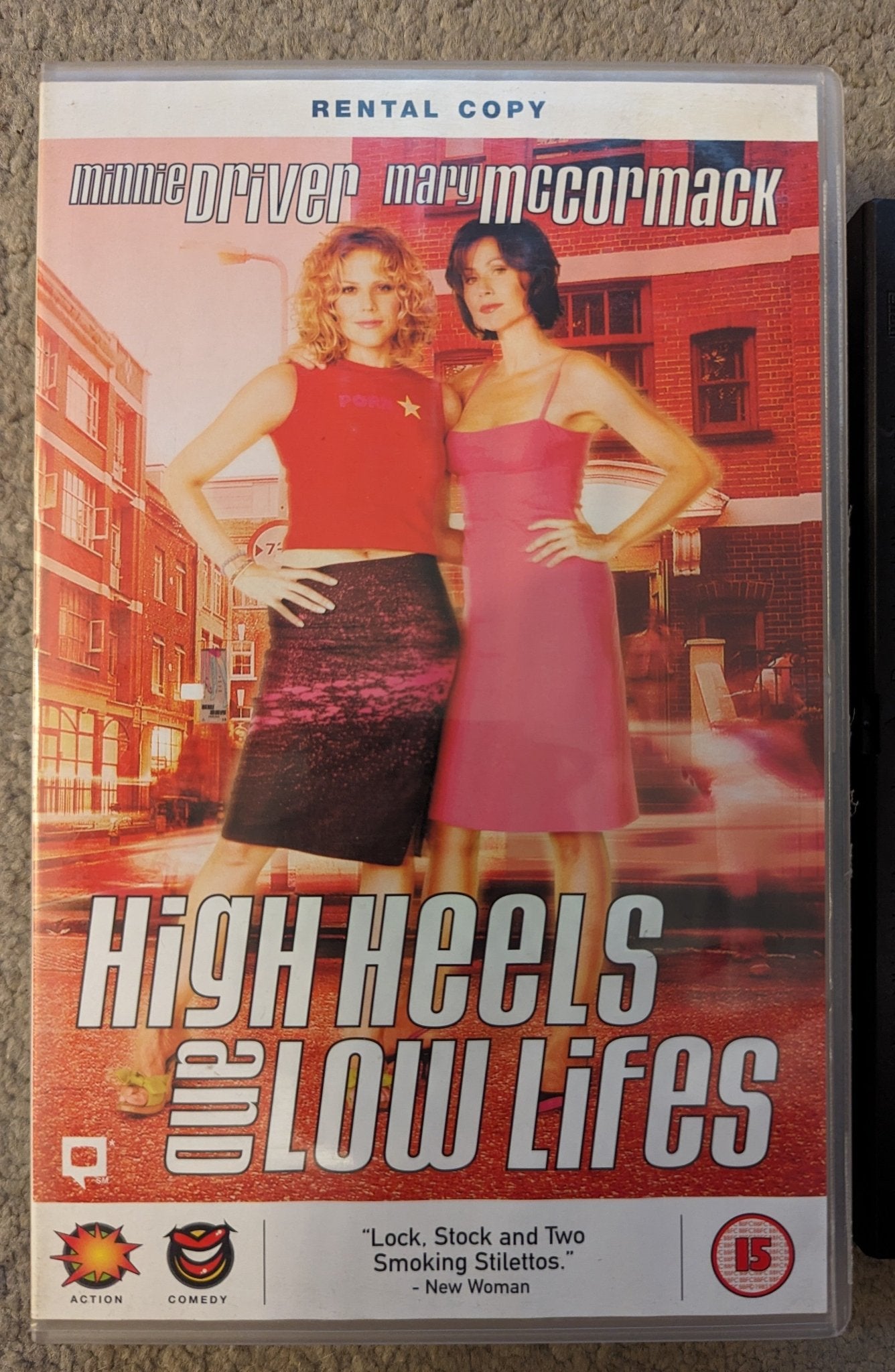 High Heels and Low Lifes VHS Ex Rental (2001) - Flippin Retro Video Shop