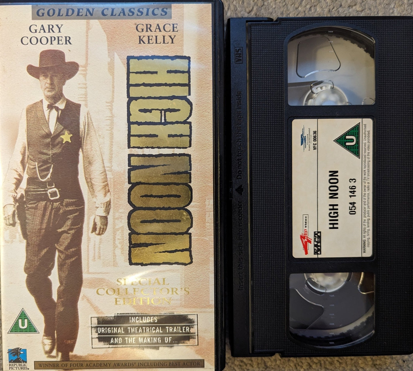 High Noon (1952) VHS Video - Flippin Retro Video Shop