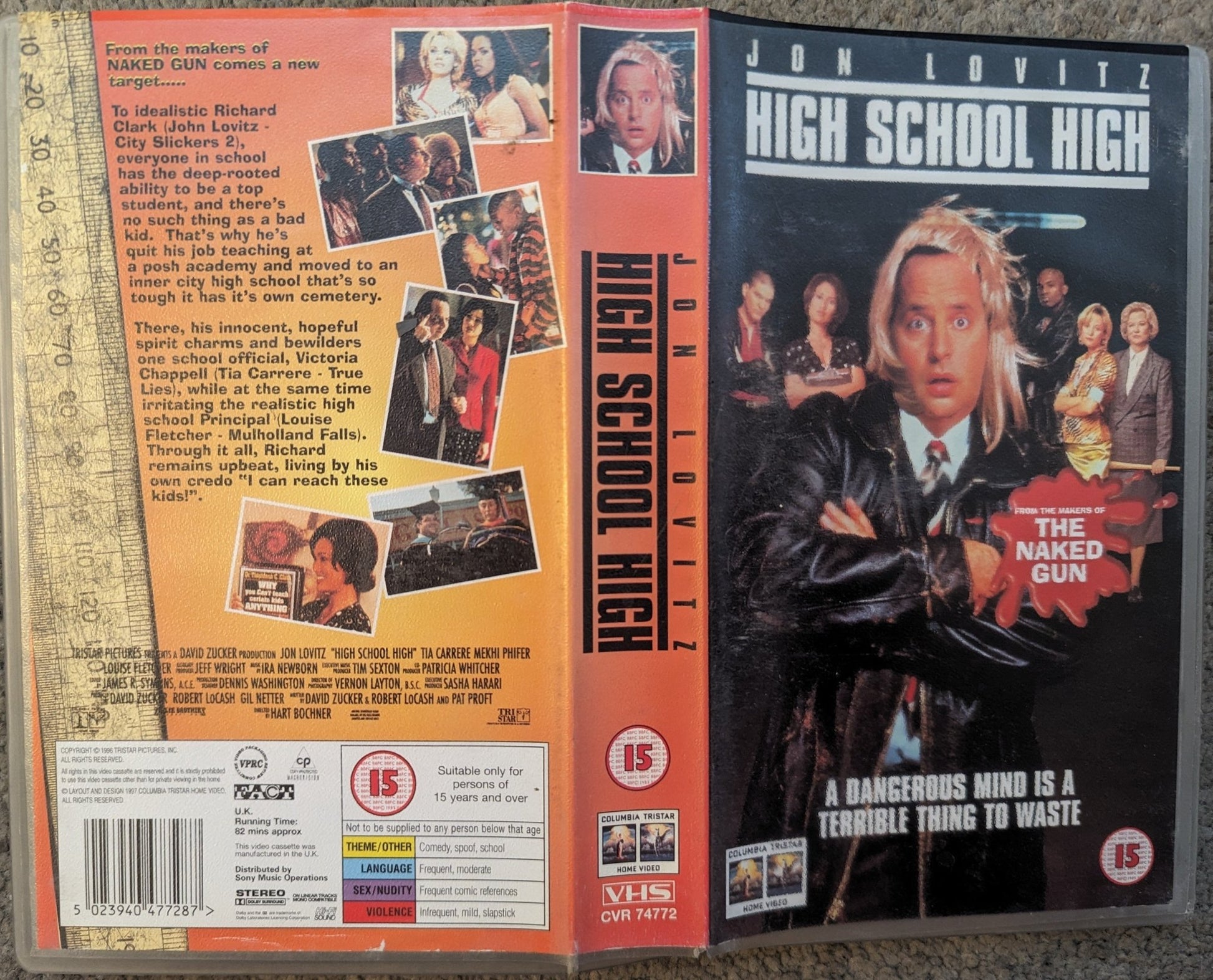 High School High (1996) VHS Video - Flippin Retro Video Shop