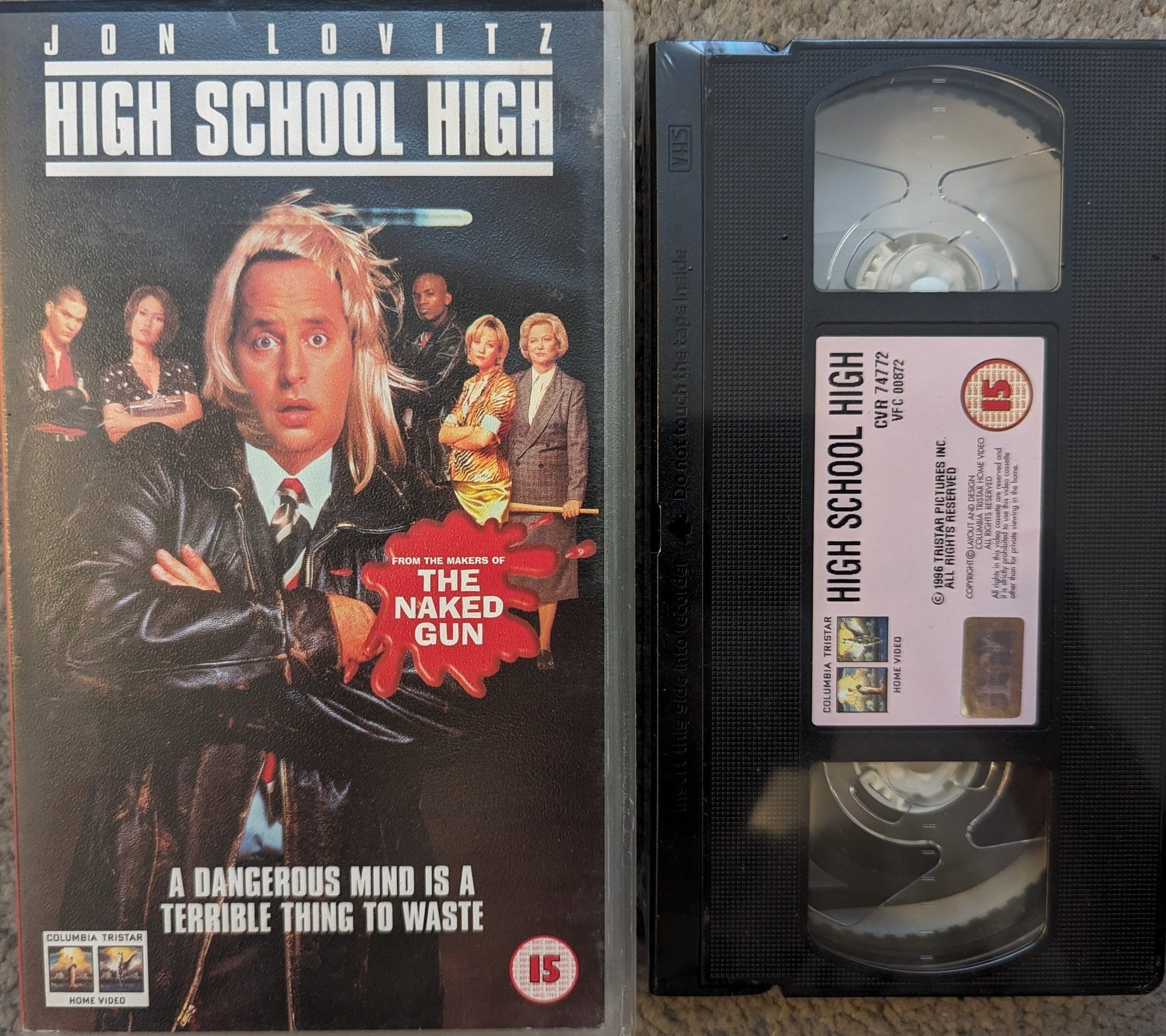 High School High (1996) VHS Video - Flippin Retro Video Shop