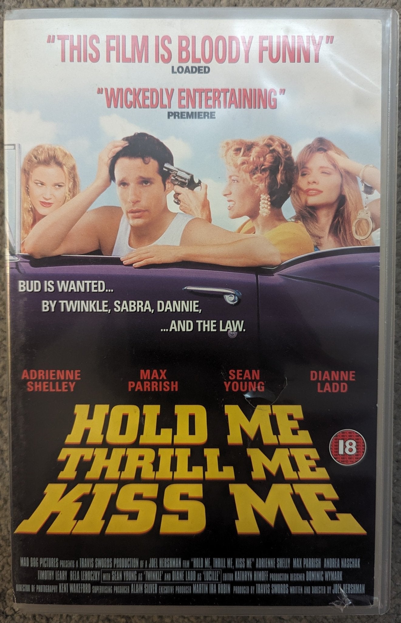 Hold Me Kiss Me Thrill Me (1992) VHS Video Ex Rental - Flippin Retro Video Shop