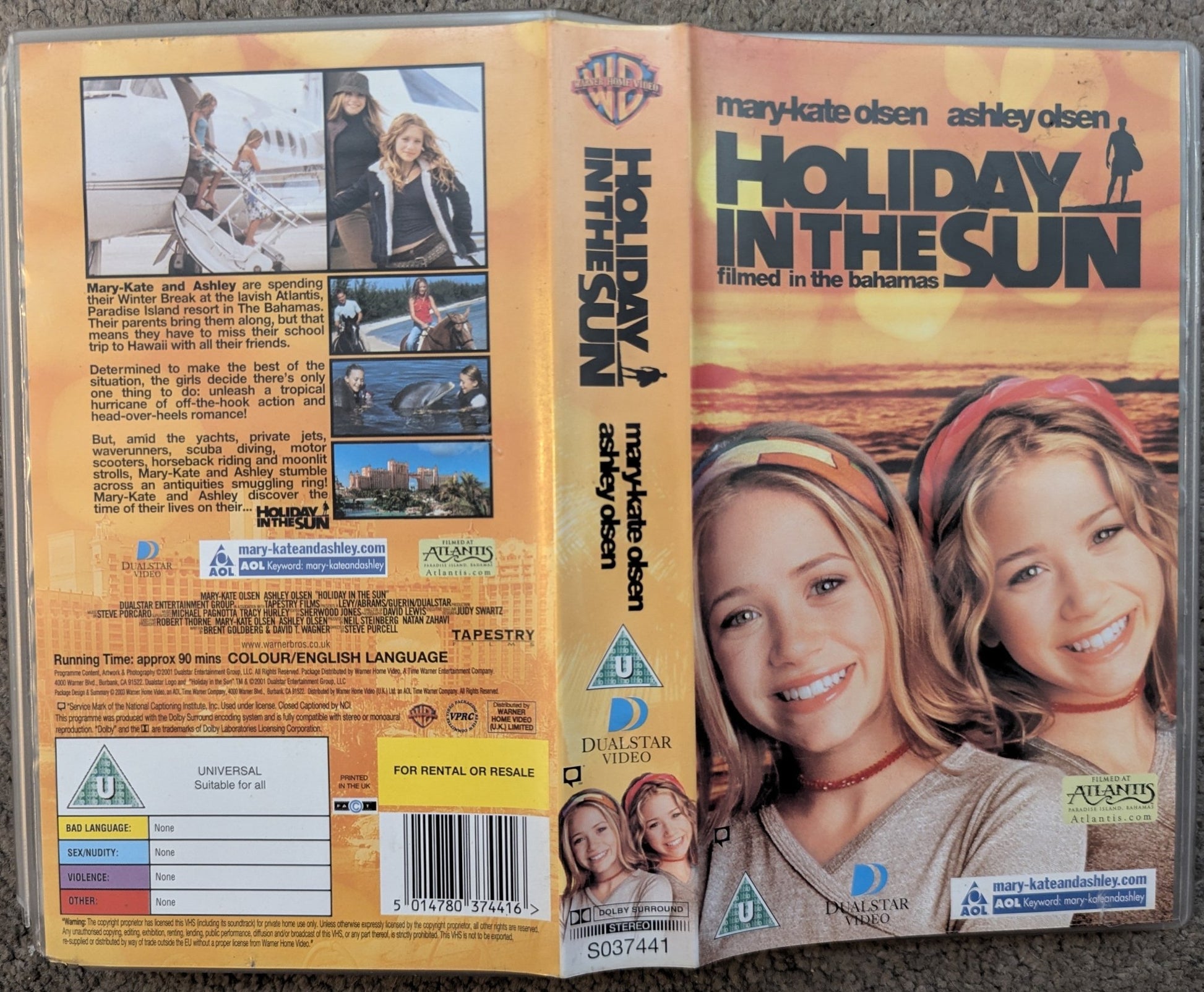 Holiday In The Sun (2001) VHS Video - Flippin Retro Video Shop