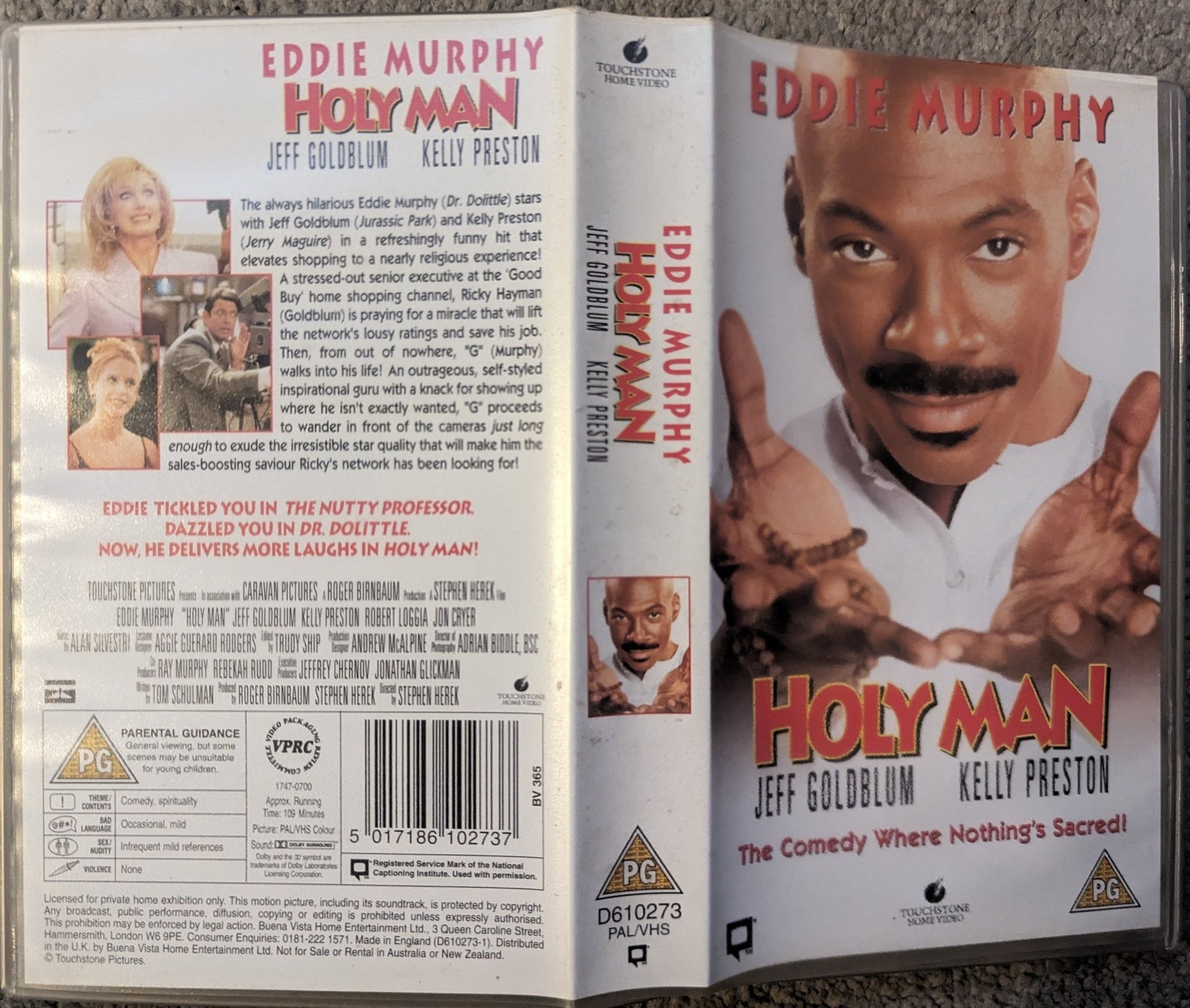 Holy Man (1998) VHS Video - Flippin Retro Video Shop