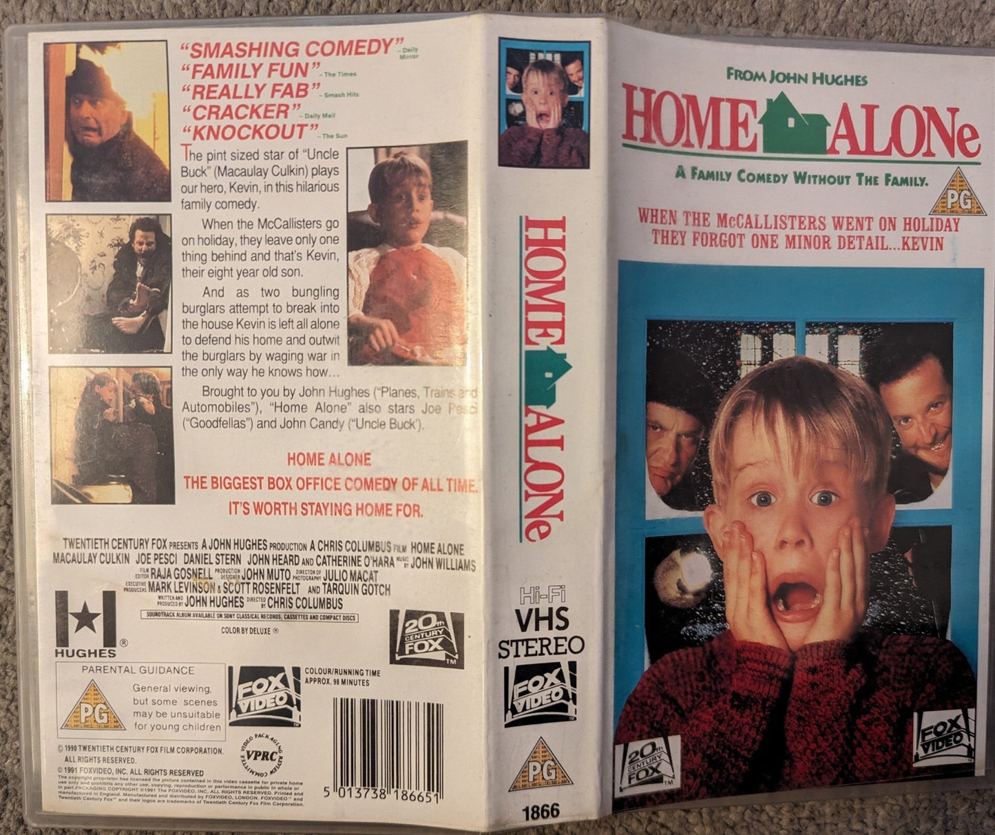 Home Alone (1990) VHS Video Fox - Flippin Retro Video Shop