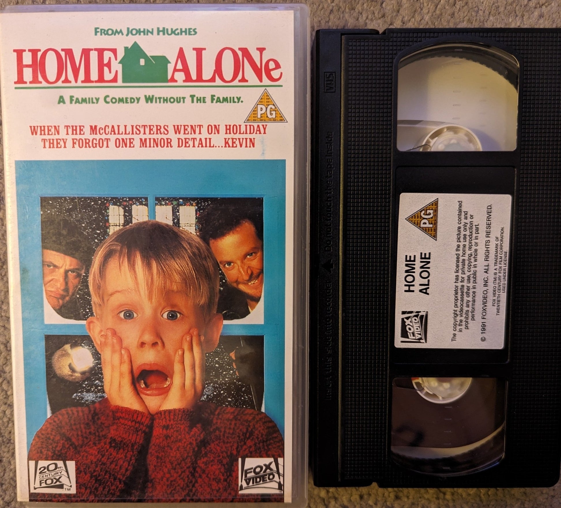 Home Alone (1990) VHS Video Fox - Flippin Retro Video Shop