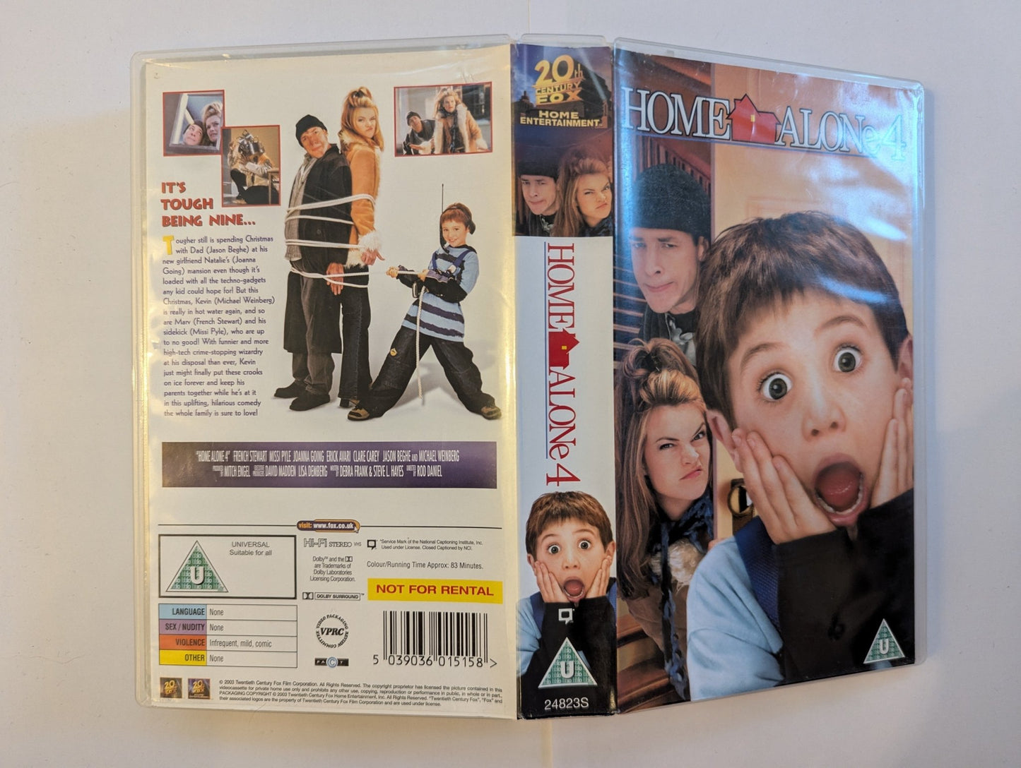 Home Alone 4 (2004) VHS Video - Flippin Retro Video Shop