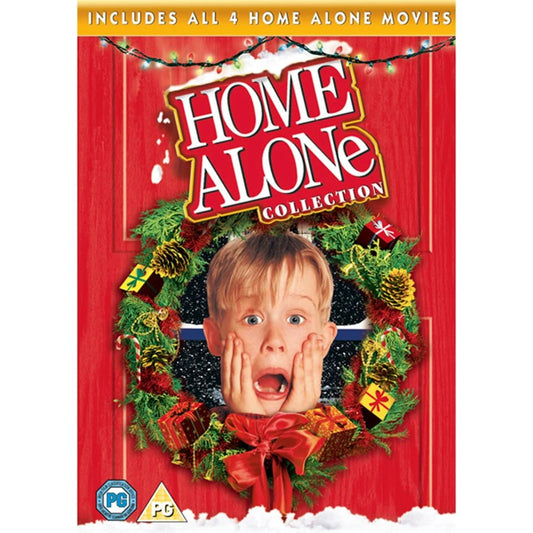 Home Alone, Home Alone 2 Lost In New York, Home Alone 3, Home Alone 4 Boxset DVD - Flippin Retro Video Shop