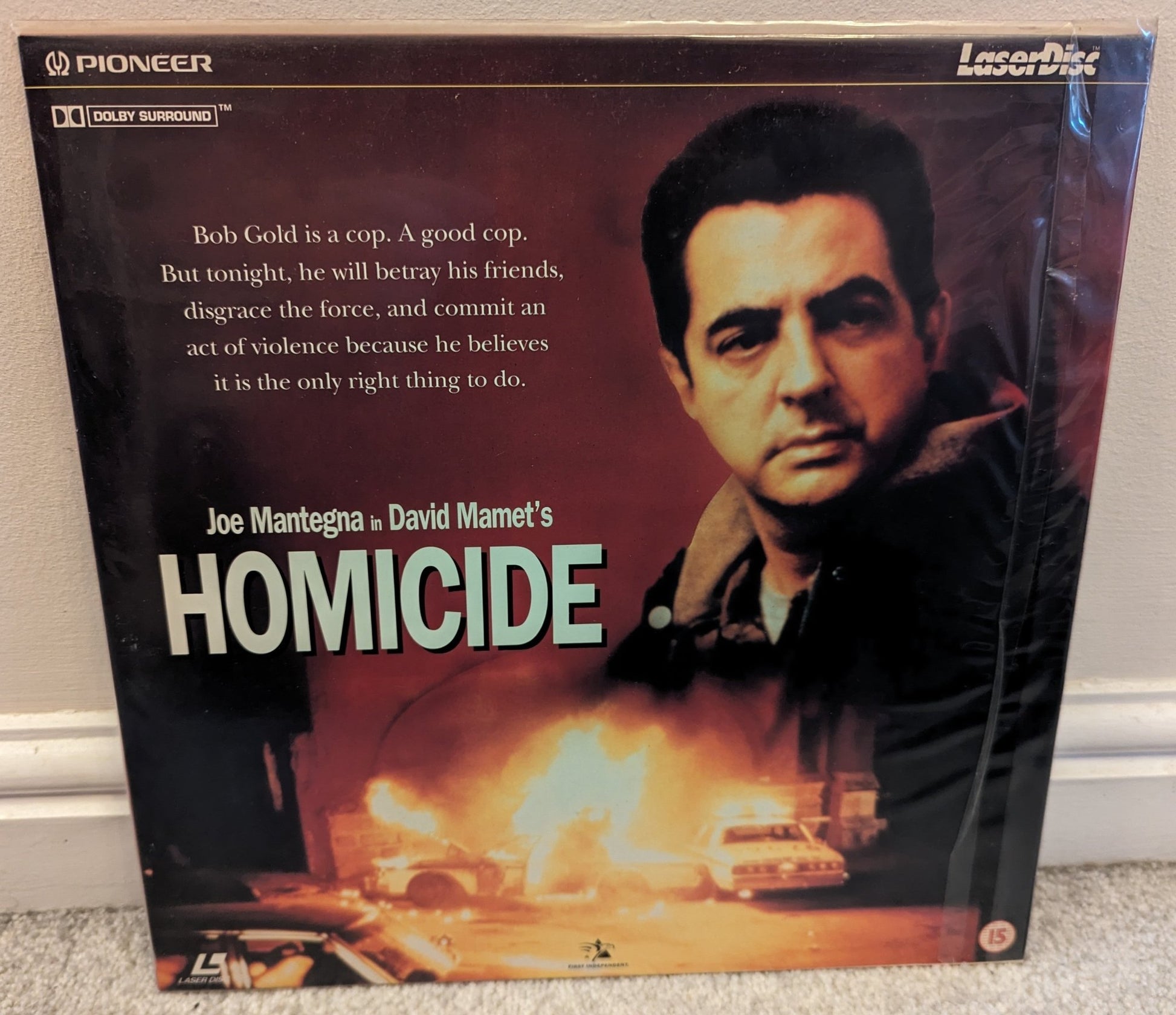 Homicide (1991) Laserdisc PAL - Flippin Retro Video Shop