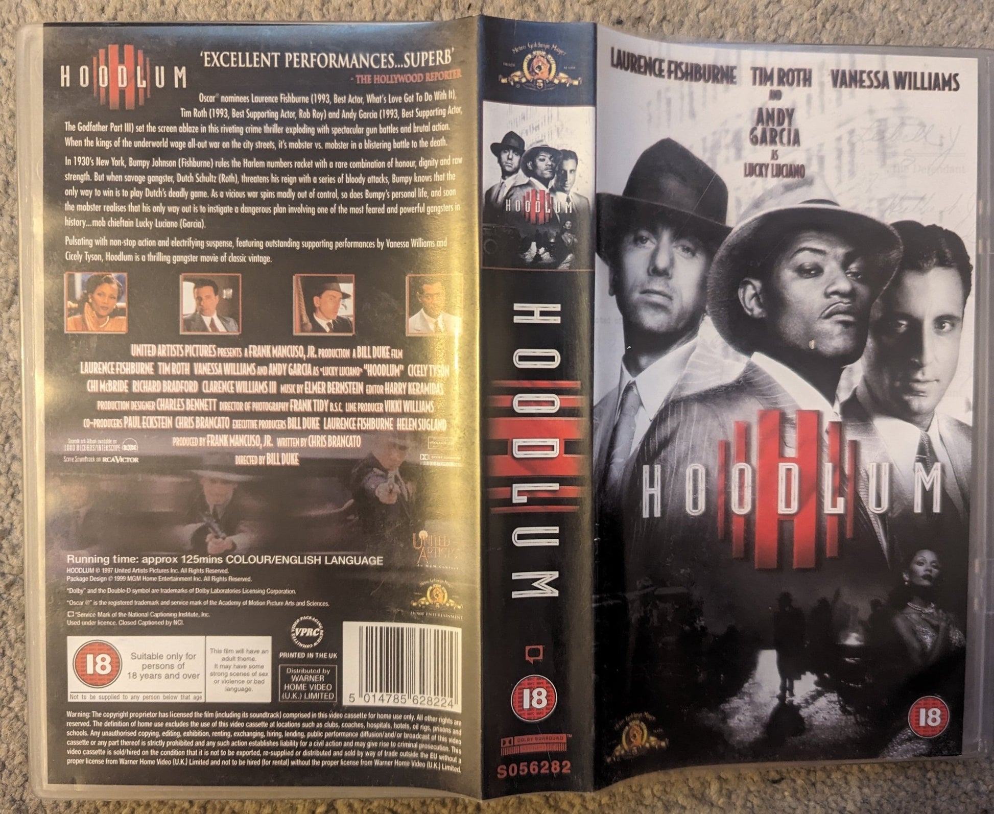 Hoodlum (1997) VHS Video *Sealed* - Flippin Retro Video Shop