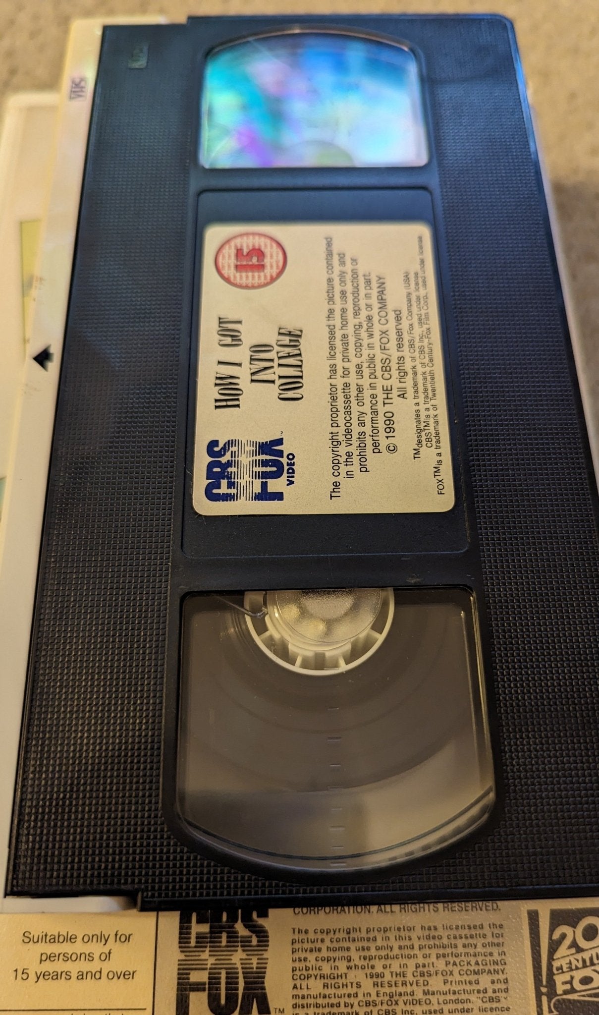 How I Got Into College (1989) VHS Video Ex Rental - Flippin Retro Video Shop